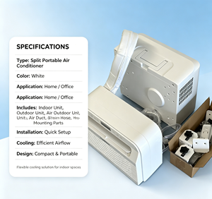 เครื่องปรับอากาศแบบติดผนัง Airwens 5000BTU สำหรับใช้งานภายนอกอาคาร ใช้สารทำความเย็น R290 ไม่ต้องติดตั้งซีลหน้าต่าง ประสิทธิภาพสูงสำหรับใช้ในครัวเรือน จัดจำหน่ายโดยตรงจากโรงงาน - Product Image 3