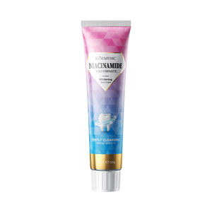 KORMESIC Private Label 120g Niacinamide Brightening Toothpaste Oral Care <b>Teeth</b> Paste Organic Fresh Breath <b>Whitening</b> Rich Foam - Product Image 5