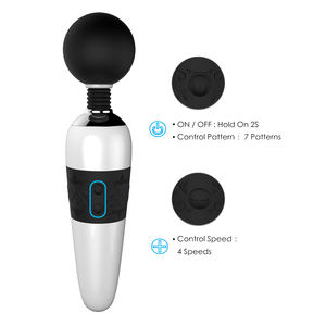 SWAND Female-Specific Hochfrequenz-Vibration Elektrischer wasserdichter Ganzkörper-<span class=keywords><strong>Massage</strong></span> stab Starker Schulterhals-Mastur bator - Product Image 3