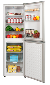 Refrigerador Compacto de Gran Capacidad con Congelador Inferior BCD-196W de 196 <span class=keywords><strong>Litros</strong></span> y Dos Puertas, <span class=keywords><strong>Mini</strong></span> Refrigerador Eléctrico para Uso Doméstico, Fresco y Frío - Product Image 2