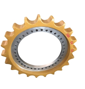 320 penggerak depan sproket roda kelompok untuk Mini Dozer <span class=keywords><strong>D8k</strong></span> suku cadang roda penggali untuk mesin konstruksi - Product Image 1