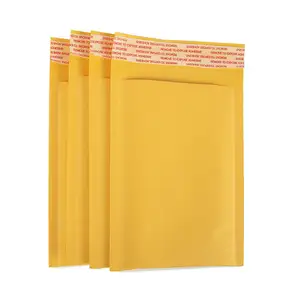 Creatrust 사용자 정의 크래프트 버블 봉투 크기 매화 컬러 인쇄 포장 폴리 패딩 우편물 가방