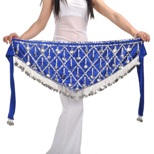 Dpw581 Cinturón <span class=keywords><strong>de</strong></span> monedas Danza del vientre Bufanda <span class=keywords><strong>de</strong></span> cadera Cinturón tribal Accesorio <span class=keywords><strong>de</strong></span> <span class=keywords><strong>disfraz</strong></span> <span class=keywords><strong>de</strong></span> <span class=keywords><strong>gitana</strong></span> <span class=keywords><strong>de</strong></span> Halloween - Product Image 4
