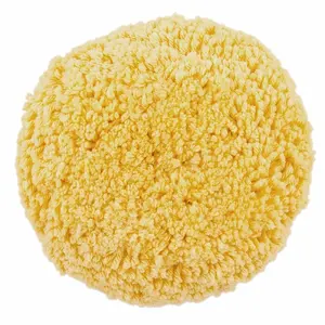 Aolang Superfine Woolen Polish Pad Car Care 7 Inch Long Nap 100% Lamb Wool Polishing Pads