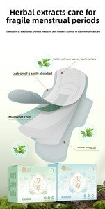 Assorbenti <span class=keywords><strong>Igienici</strong></span> Sterili Personalizzati in Cotone con Assenzio per Cura Personale Femminile, Uso Diurno/Notturno, Servizio OEM - Product Image 5