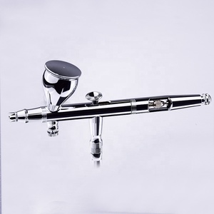 Ensemble d'aérographe Rechargeable sans fil Portable pour Salon de manucure beauté maquillage tatouage pâtisserie atelier cuivre peinture gâteau aérographe - Product Image 1