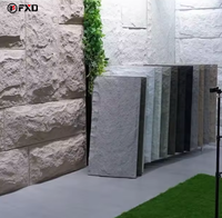 Panneaux muraux en pierre PU personnalisés, revêtements muraux en pierre artificielle, feuilles de placage en pierre pour la conception de murs extérieurs, panneaux en polyuréthane, imitation roche culturelle