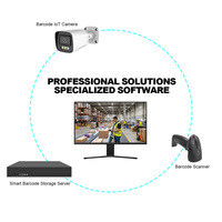 Intelligenter Handscanner für Barcodes & POE IP-Kamera NVR-Kit Video-Evidenz-CCTV-System Starke Rückverfolgbarkeit für Einzelhandelsbestände