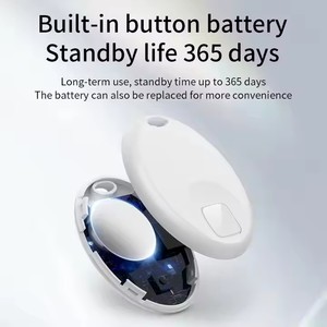 Localizzatore Rotondo Colorato con Bottone per Chiavi, Bagagli, Animali Domestici, Tracker Intelligente per Air Tag, Trova <span class=keywords><strong>il</strong></span> <span class=keywords><strong>Mio</strong></span> <span class=keywords><strong>Telefono</strong></span> e i Bambini - Product Image 2