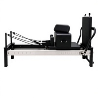 Mesin Pilates Reformer Multifungsi Grosir Komersial Aluminium Studio Profesional OEM Pabrik Pesanan Massal Pasokan 3 Tahun