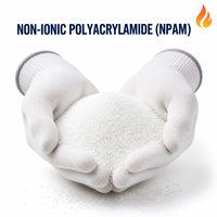 Polyacrylamide non ionique en poudre blanche, pureté 99 %, floculant, agent de déshydratation des boues, pH 4-9