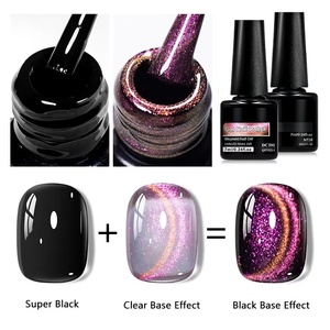 <span class=keywords><strong>Vernis</strong></span> à ongles gel magnétique effet œil de chat double lumière, pailleté, <span class=keywords><strong>semi</strong></span>-<span class=keywords><strong>permanent</strong></span>, soak-off, UV, pour DIY et fournitures d'onglerie - Product Image 2