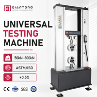 Machine d'essai universelle à double colonne 300 kN avec cadre de charge robuste pour l'essai des composants structurels
