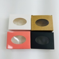 Fleur de savon en papier kraft écologique personnalisé produits faits à la main stratification brillante dossiers Type cadeau expédition Souvenir carton
