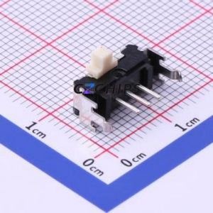 SSSS915001 Slide Switch Through hole Component (THT) Switch Single Pole Double Throw Rectangle Pin Header PC Pin 11.5mm - Product Image 1