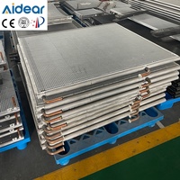 Échangeur de chaleur à microcanaux en aluminium pour système de refroidissement de chiller laser industriel, serpentin d'évaporateur