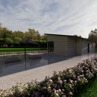 Villa contemporaine extensible, cabane préfabriquée, mini-maison, maison préfabriquée en conteneurs pour usage extérieur et bureautique