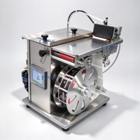 Machine d'étiquetage à aspiration LT-FL10 pour surfaces planes, applicateur d'étiquettes pour boîtes en carton, flacons cosmétiques plats, bouchons de bouteilles, cartes, piles