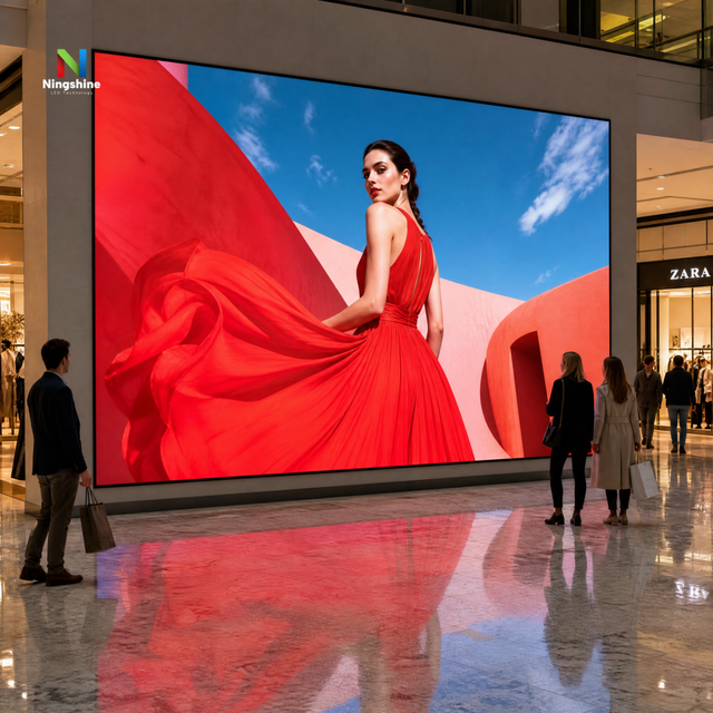 Ningshine Slim Indoor LED Display Small Pixel Pitch P1.5 P2.6 P2.9 P3.9 for Video Wall