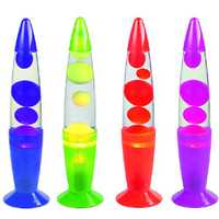 Lampe à lave créative pour la maison, lampe à cire de 14,5 pouces, lampe méduse, cadeau, éclairage domestique, expédition en 5 jours, retour facile