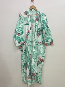 กิโมโนตัวยาวผ้าฝ้ายฟรีไซส์และใส่สบายเหมาะสำหรับทุกไซส์50นิ้วผู้จำหน่ายโดยประมาณจากอินเดีย - Product Image 6