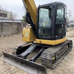 รถขุดตีนตะขาบขนาดเล็ก Caterpillar CAT308D มือสอง 8 ตัน ระบบไฮดรอลิกเดิม เครื่องจักรก่อสร้างขนาดเล็กสำหรับขาย - Product Image 5