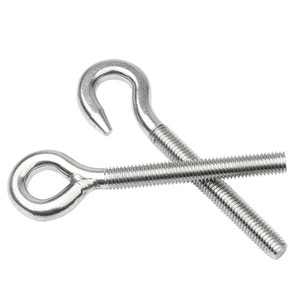 Oferta Especial: Perno <span class=keywords><strong>de</strong></span> Acero con Ojo Abierto M4 M5 M6 M8 M10 M12 M16 M20, Tornillo <span class=keywords><strong>de</strong></span> Ojo <span class=keywords><strong>de</strong></span> Oveja <span class=keywords><strong>de</strong></span> Acero Inoxidable 304 con Gancho <span class=keywords><strong>de</strong></span> Anillo - Product Image 4