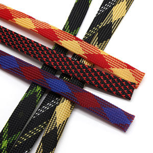 Bestseller 10mm Hochdichte PET Geflochtene Dehnbare Nylon-Schutzhülle Kabelummantelung Isolierte Kabelmanschette - Product Image 1