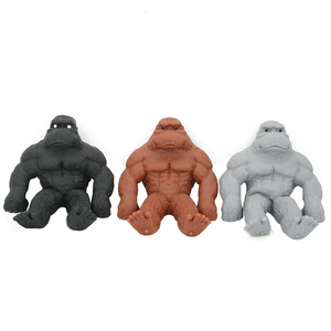 Juguete de Peluche de Gorila Suave de la Fábrica Jincan, Color Arena Profunda, Juguete Elástico para Niños de 5 a 7 Años y Adultos - Product Image 6