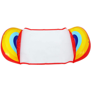 Hamaca flotante inflable arcoíris <span class=keywords><strong>de</strong></span> precio barato salón flotante <span class=keywords><strong>de</strong></span> malla <span class=keywords><strong>de</strong></span> PVC - Product Image 3