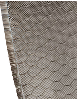 Tissu en fibre de carbone hexagonale haute résistance aux chocs 3K 240 g/m² pour coque de protection de snowboard et de planche de surf