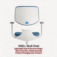 Chaise de bureau ergonomique colorée, dossier en maille respirante, chaise d'ordinateur pivotante et réglable en hauteur, chaise de travail à roulettes, pour la maison et l'étude des enfants.