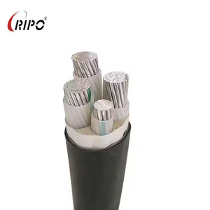 Cable de alimentación de cobre sin oxígeno 99.99% 3 + 1 Core funda XLPE 2,5/16/25mm certificado ISO para equipos de minería - Product Image 5