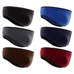 Winter Warm Fleece Hat Face Shield Ski Mask Cycling Helmet Inner Cap Ear Protector Head Strap Solid Color Breathable Keep Warm - Product Image 4