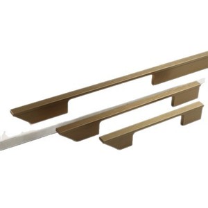Modern Minimalist Aluminum Alloy Drawer Cabinet <b>Door</b> Handle Antique Bronze Oxidation Electroplating Durable Bar Shape - Product Image 1
