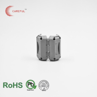 Filtro EMI de Núcleo de Ferrita Dividido SCRC 90B, Supresor de Ruido para Cable de Dispositivos Pequeños, Diámetro Interior de 9 mm