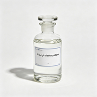 Agent de Couplage Alkylsilane N-octyl Triethoxysilane de Qualité Supérieure, Modificateur Hydrophobe Liquide pour Plastiques, Caoutchoucs et Composites