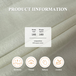 Tissu tricoté 100 % coton - Léger et durable, résistant à la décoloration, 160 g/m², vente en gros pour robes décontractées pour garçons, chemisiers et accessoires de jouets - Product Image 2
