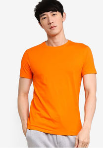 Vente en gros de t-shirts pour hommes personnalisés t-shirt vierge en coton et polyester de créateur vêtements unis du fabricant - Product Image 5