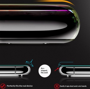 ฟิล์มป้องกันหน้า<span class=keywords><strong>จอ</strong></span>กระจกนิรภัยป้องกันไฟฟ้าสถิตย์ ESD สำหรับ iPhone 17 16 15 14 13 12 PRO MAX ฟิล์มด้านหน้ากันฝุ่นกระจก9H - Product Image 4