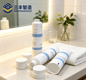 หลอดบีบสีขาวเกรดทางการแพทย์พร้อมฝาปิดแบบพลิกสำหรับเจลซ่อมแซมผิวทางการแพทย์ - Product Image 2