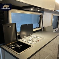 Caravane hybride normes australiennes hors route flottante pliable personnalisé mobile caravanes chinoises pas cher