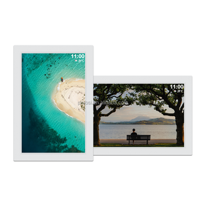 Suministro directo de fábrica 10,1 pulgadas IP 32GB marco de fotos digital de plástico con pantalla táctil LCD WIFI Cloud Contivity a través de Frameo Shares - Product Image 3