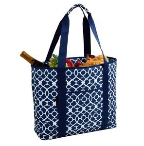 High Quality Large Capacity Tote <b>Bag</b> with Stylish Geometric Pattern Durable Straps Tote <b>Bag</b> <b>Picnic</b> Insulated Cooler <b>Bag</b> - Product Image 1