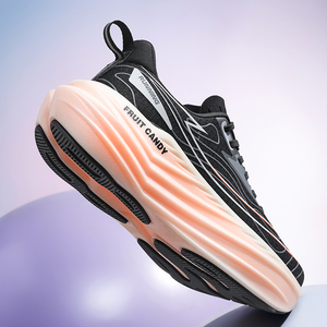 Nuove scarpe da corsa maratona da <span class=keywords><strong>donna</strong></span> di alta qualità 37-45 per maglieria ad arco supporto Eva scarpe sportive fluorescenti per adulti all'ingrosso - Product Image 3