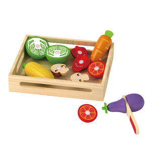 <span class=keywords><strong>Jouet</strong></span> de découpe de légumes <span class=keywords><strong>en</strong></span> <span class=keywords><strong>bois</strong></span>, <span class=keywords><strong>jouet</strong></span> de puzzle de <span class=keywords><strong>cuisine</strong></span> pour enfants - Product Image 4