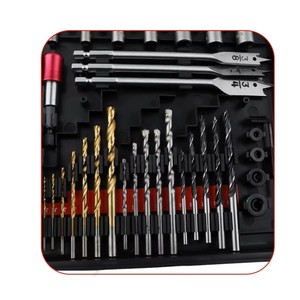 Ensemble de 318 forets et tournevis professionnels, kit d'outils multifonction tout-<span class=keywords><strong>en</strong></span>-un pour le bois, le métal, la réparation DIY - Product Image 4