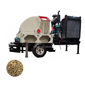 malaysia integrated log making chipper wood sawdust crushers machine with conveyor belt