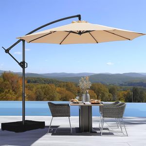 Parasol de jardin banane <span class=keywords><strong>d</strong></span>'extérieur de qualité supérieure Design moderne Grand <span class=keywords><strong>prix</strong></span> pour une immense table de patio Parasol de jardin pour cour et parc - Product Image 1
