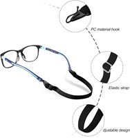 Correa Elástica para Gafas de Sol, Ecológica, de Poliéster, para Niños, Deportiva, Ajustable